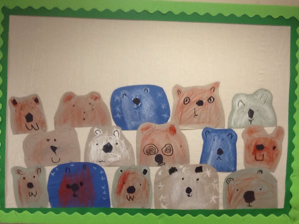 Bear faces